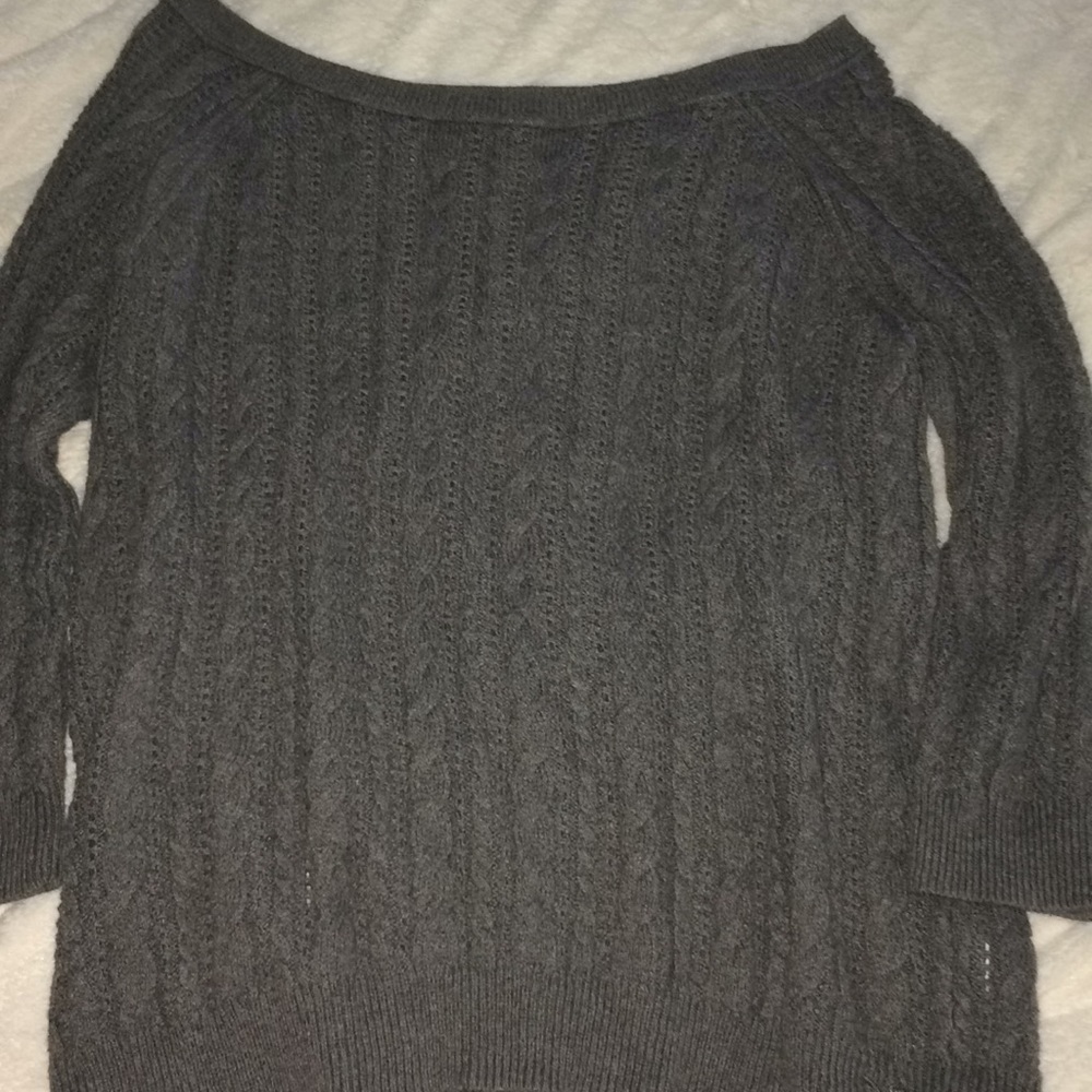 Gray American Eagle Sweater